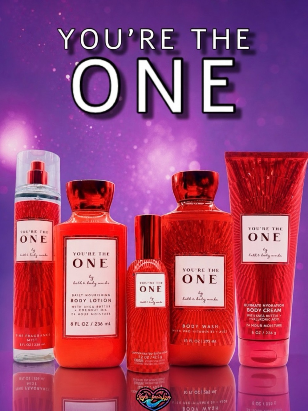 Bath & Body Works You’re The One 5 Pc Gift Set with room spray